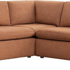 68854629b2cf94e8452d6c4f56ea060e0673107a86ebaf80a1ee6.jpg CHITA Oversized Modular Sectional Sofa, FSC Certified L Shaped Sectional Couches for Living Room, 112 inch Width,4 Seat Modular Sofa with Storage Ottoman, Linen