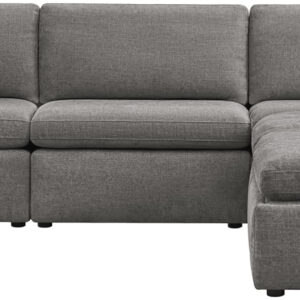 6885463780bd07aa03928ef7b3842393445c4fd41786caf4559fd.jpg CHITA Oversized Modular Sectional Sofa, FSC Certified L Shaped Sectional Couches for Living Room, 112 inch Width,4 Seat Modular Sofa with Storage Ottoman, Linen