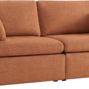 688546475be8c478d6a86d48c7d12e806845043481f00f3bd5b99.jpg CHITA Oversized Modular Sectional Sofa, FSC Certified L Shaped Sectional Couches for Living Room, 112 inch Width,4 Seat Modular Sofa with Storage Ottoman, Linen