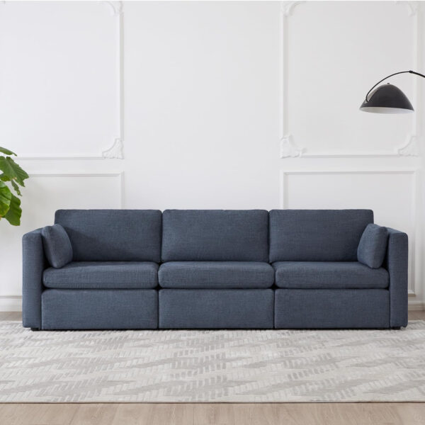 6885465deadd1e6c98612e0077008ae147475c2586178111a23e6.jpg CHITA Oversized Modular Sectional Sofa, FSC Certified L Shaped Sectional Couches for Living Room, 112 inch Width,4 Seat Modular Sofa with Storage Ottoman, Linen