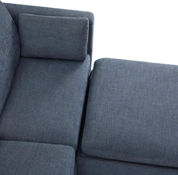 6885465f651a0b419a9dec78b5d04e62ede22ca49fd142a37d70b.jpg CHITA Oversized Modular Sectional Sofa, FSC Certified L Shaped Sectional Couches for Living Room, 112 inch Width,4 Seat Modular Sofa with Storage Ottoman, Linen