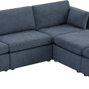 68854662741940a9ae1848de1d6f49d79024e32ee6fe912cc4809.jpg CHITA Oversized Modular Sectional Sofa, FSC Certified L Shaped Sectional Couches for Living Room, 112 inch Width,4 Seat Modular Sofa with Storage Ottoman, Linen
