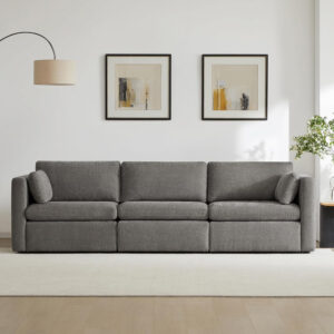 68854664a01c4d8318748c1746956f905bc47ee040df8d60f9cf5.jpg CHITA Oversized Modular Sectional Sofa, FSC Certified L Shaped Sectional Couches for Living Room, 112 inch Width,4 Seat Modular Sofa with Storage Ottoman, Linen