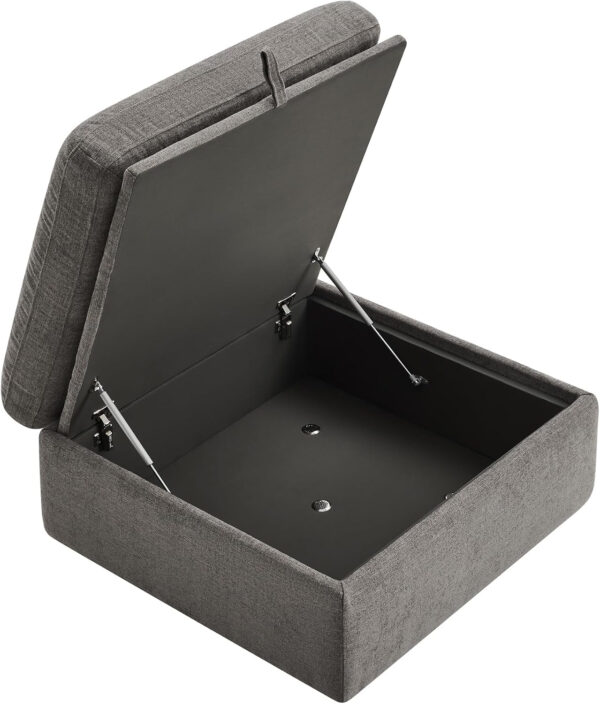 68854681bd1cae35ded0a62965b9d67cf2547cf7115f8bd45ef2d.jpg CHITA Oversized Modular Sectional Sofa, FSC Certified L Shaped Sectional Couches for Living Room, 112 inch Width,4 Seat Modular Sofa with Storage Ottoman, Linen