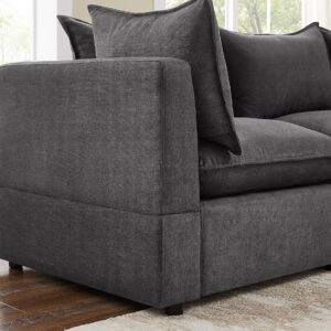 Modular Sectional Sofa, 5 Seater Sofa with Reversible Chaise for Living Room, L Shape Sofa