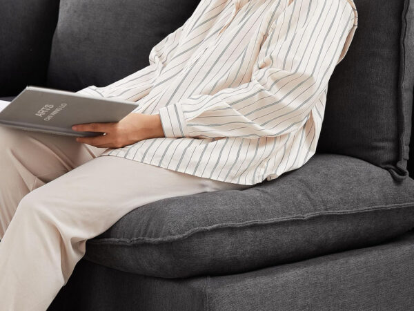 Modular Sectional Sofa, 5 Seater Sofa with Reversible Chaise for Living Room, L Shape Sofa