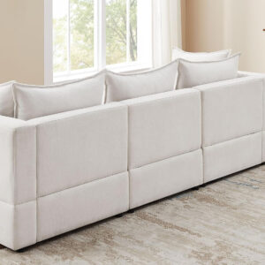 Modular Sectional Sofa, 5 Seater Sofa with Reversible Chaise for Living Room, L Shape Sofa