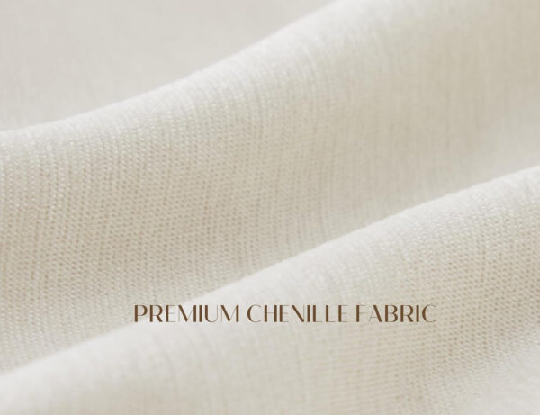 110" Cloud Sectional Couches for Living Room, Convertible L-Shape Couch with Ottoman, 3 Seater Modular Sectional Sofa, Warm White