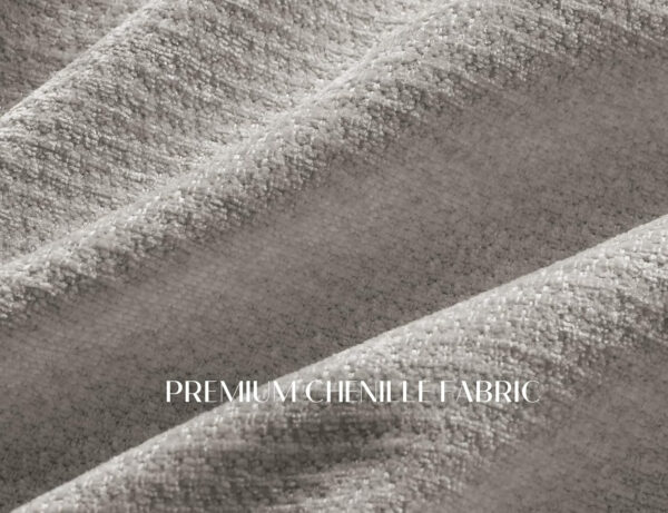 110" Cloud Sectional Couches for Living Room, Convertible L-Shape Couch with Ottoman, 3 Seater Modular Sectional Sofa, Warm White