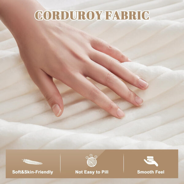 110” Cloud Sectional Couch, Boneless Sofa for Living Room, Modular Sectional Sofa with Deep Seat, Comfy Fluffy Couch with L-Shaped Chaise, No Assembly Required (Left-Facing Chaise, Dark Grey)