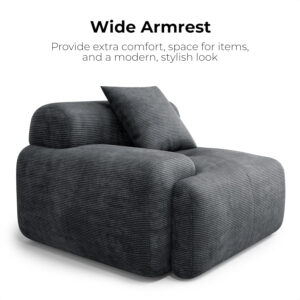 68855a66c66a2d9b9a986594593719aea499ce8c47b871ce707a2.jpg LIKIMIO 118" Modern L-Shaped Modular Sectional Sofa for Living Room, Corduroy Upholstery Beige, Oversized 3-Seater Couch with Deep Seat and Movable Ottoman – No Assembly