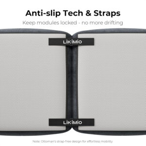 68855a679421aa9bd79ea58bc74d36d7831ccde4bd80a4a228233.jpg LIKIMIO 118" Modern L-Shaped Modular Sectional Sofa for Living Room, Corduroy Upholstery Beige, Oversized 3-Seater Couch with Deep Seat and Movable Ottoman – No Assembly