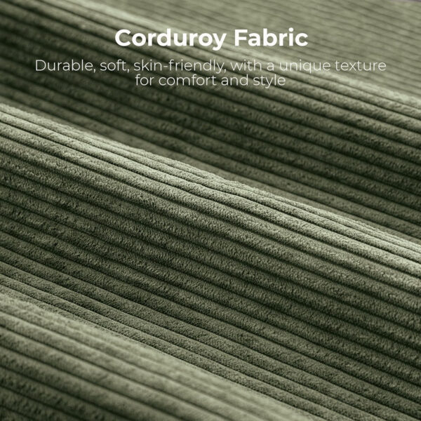 68855a6f5d2f3ec682fe2db770250dea4527d8ee553aa2b578e27.jpg LIKIMIO 118" Modern L-Shaped Modular Sectional Sofa for Living Room, Corduroy Upholstery Beige, Oversized 3-Seater Couch with Deep Seat and Movable Ottoman – No Assembly