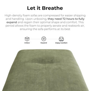 68855a705f57ce2fa926d31b2776b9cf25d253a89f978c3bc18ca.jpg LIKIMIO 118" Modern L-Shaped Modular Sectional Sofa for Living Room, Corduroy Upholstery Beige, Oversized 3-Seater Couch with Deep Seat and Movable Ottoman – No Assembly