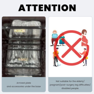 Recliner Chair Modern Ergonomic Lounge Single Sofa Seat Living Room Gravity Recliners Foam Filling 2 Cup Holders & Side Pocket