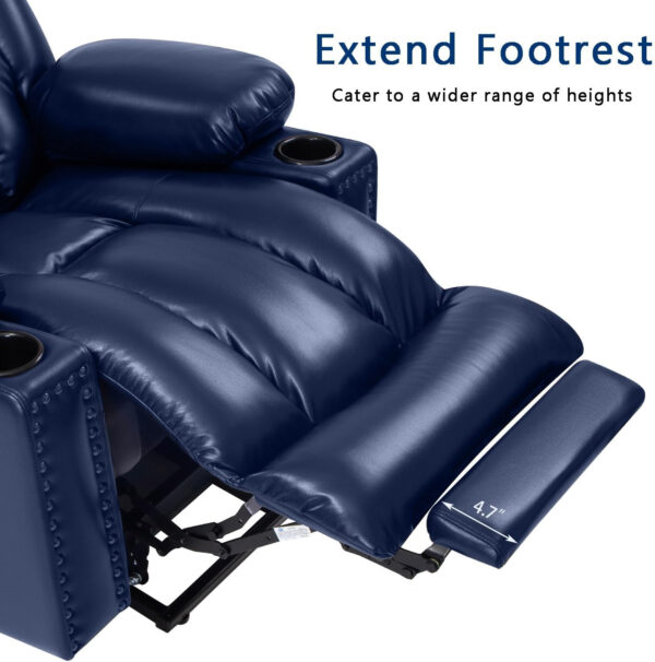 Large Power Lift Chairs Recliners for Elderly with Heated and Massage, Overstuffed Adjustable Lift Chairs, 3 Positions, Breathable Leather, USB-A and USB-C, Cup Holder, Side Pocket Dark Brown