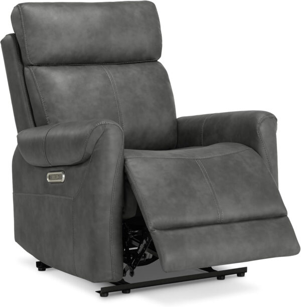 Leather Recliner Chair for Adults Wall Hugger RV Recliner with USB Charging Ports Electric Power Reclining Sofa for Living Room Home Theater Seating Bedroom