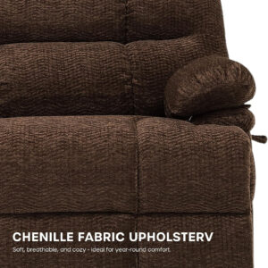 68868fb924c2f823398899eae561b20e70e21d47bfcf663976fee.jpg DYNOX 400lbs Lift Chairs for Big & Tall Seniors Power Lay Flat Recliner Extra Large Wide Oversized Lift Sofa with Heat Massage Electric Lift Recliner Chair Bed(9205,Faux Leather, Dark Brown)