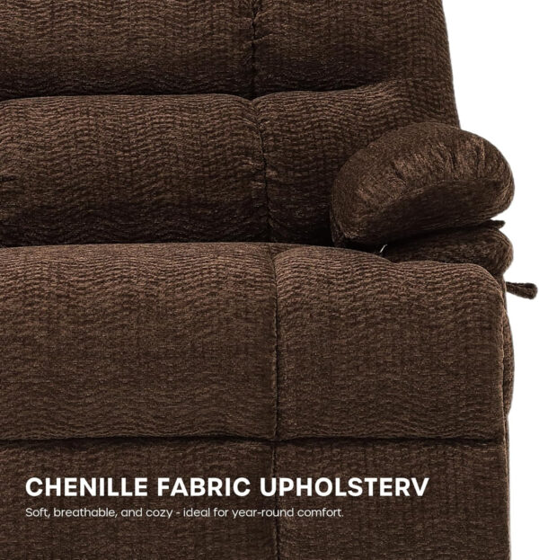 68868fb924c2f823398899eae561b20e70e21d47bfcf663976fee.jpg DYNOX 400lbs Lift Chairs for Big & Tall Seniors Power Lay Flat Recliner Extra Large Wide Oversized Lift Sofa with Heat Massage Electric Lift Recliner Chair Bed(9205,Faux Leather, Dark Brown)