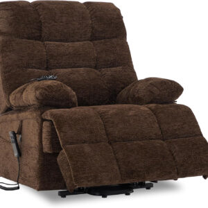 68868fc6d8664f0059b222803837f2ca9439b54d65289a84e44f3.jpg DYNOX 400lbs Lift Chairs for Big & Tall Seniors Power Lay Flat Recliner Extra Large Wide Oversized Lift Sofa with Heat Massage Electric Lift Recliner Chair Bed(9205,Faux Leather, Dark Brown)