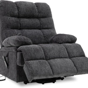 68868fcfef91ef2e06243087766cdc2e20006a65af8198fd98055.jpg DYNOX 400lbs Lift Chairs for Big & Tall Seniors Power Lay Flat Recliner Extra Large Wide Oversized Lift Sofa with Heat Massage Electric Lift Recliner Chair Bed(9205,Faux Leather, Dark Brown)