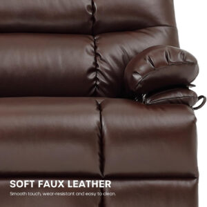 68868fdfbcc0c5656fe0c4e94714fbf26457a1d7232a4cad2ea73.jpg DYNOX 400lbs Lift Chairs for Big & Tall Seniors Power Lay Flat Recliner Extra Large Wide Oversized Lift Sofa with Heat Massage Electric Lift Recliner Chair Bed(9205,Faux Leather, Dark Brown)