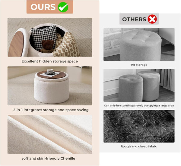 Oversized Swivel Rocker Recliner with Massage and Heat, 26" Extra Wide Swivel Nursery Recliner with Adjustable Headrest, Manual Rocker Recliner Chair with Two Removable Pillows for Living Room, Beige