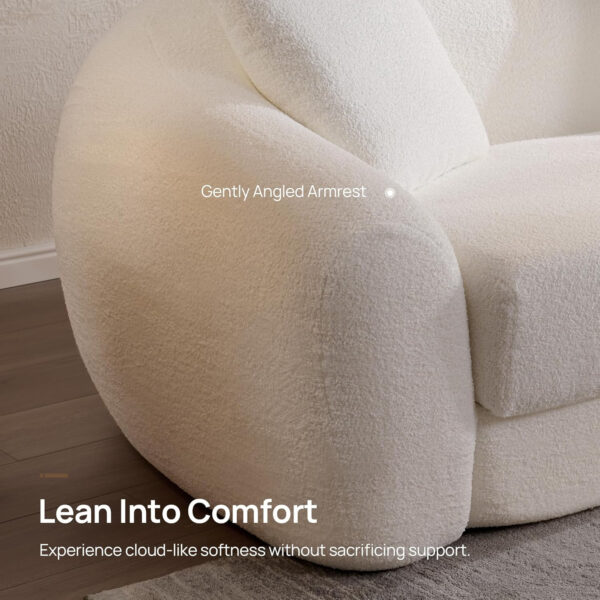 SICOTAS Sofa Couch Bed for Living Room Futon Cloud Boneless Sleeper Sofa Pull Out Convertible Floor Couch in a Box with Deep Seet 3 Seater Foam Bed No Assembly Required for Bedroom Apartment, Brown