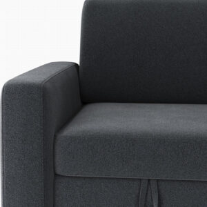 Yaheetech Sectional Sofa L-Shaped Sofa Couch Bed w/Chaise & USB, Reversible Couch Sleeper w/Pull Out Bed & Storage Space Living Room Dark Gray