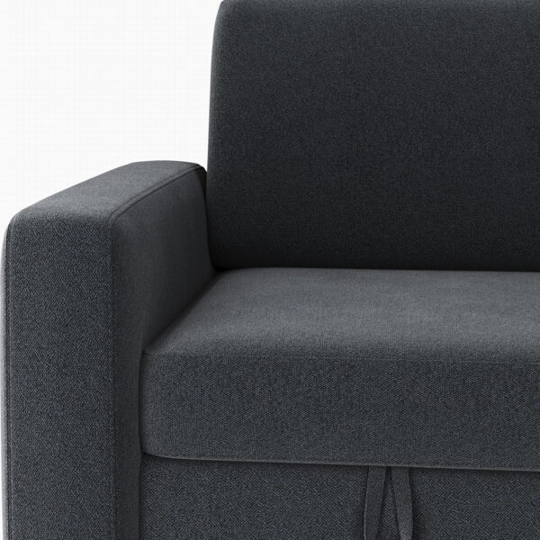 Yaheetech Sectional Sofa L-Shaped Sofa Couch Bed w/Chaise & USB, Reversible Couch Sleeper w/Pull Out Bed & Storage Space Living Room Dark Gray