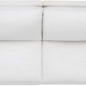 CHITA Sectional Modular Down Filled L Shape Sofa, Comfty L Shape Cloud Couch,FSC Certified L Shaped Couch for Living Room, 114 inch Width,4 Seat with Storage Ottoman, Snow