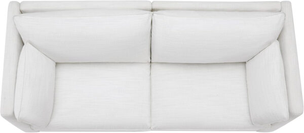 CHITA Sectional Modular Down Filled L Shape Sofa, Comfty L Shape Cloud Couch,FSC Certified L Shaped Couch for Living Room, 114 inch Width,4 Seat with Storage Ottoman, Snow