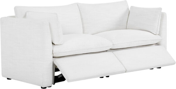 CHITA Sectional Modular Down Filled L Shape Sofa, Comfty L Shape Cloud Couch,FSC Certified L Shaped Couch for Living Room, 114 inch Width,4 Seat with Storage Ottoman, Snow