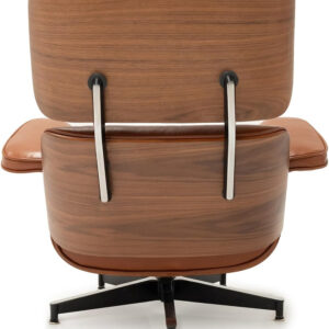 6886f17e916deb1836e6eed9b40f388a0315df44bcce9c1e622e8.jpg Lounge Chair with Ottoman, Mid Century Modern Office Chair, Leather Chaise Lounge Chair Indoor, Heavy Duty Base Support for Living Room Study Lounge Office (Palisander Brown, Tall)
