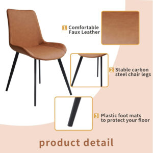 ZckyCine 6-8 Person Modern Rectangular Dining Table Set, 51-67 Inch Expandable Space-Saving Metal Frame Dining Table with Gray Table and 6 Black Chairs for Kitchen or Dining Room