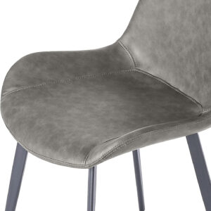 ZckyCine 67" Modern Rectangular Wooden Dining Table Set with 6 Brown Leather Chairs - Expandable, Space-Saving, Multifunctional