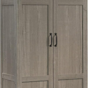 Sauder Storage Cabinet/ Pantry cabinets, 29.61 " x D: 16.02 " x H: 71.50", Cinnamon Cherry finish