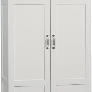 Sauder Storage Cabinet/ Pantry cabinets, 29.61 " x D: 16.02 " x H: 71.50", Cinnamon Cherry finish