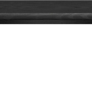 Tribesigns Rectangle Coffee Table, 47-Inch Wood Rectangular Living Room Table, Farmhouse Accent Center Low Cocktail Tea Table with Sturdy Base & Rounded Corners, Easy Assembly (Rustic Brown)