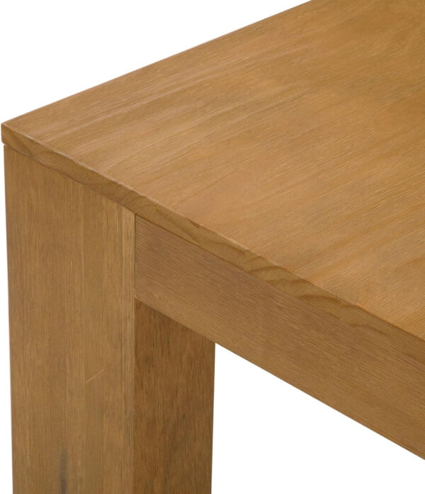 Plank+Beam Modern Rectangular Coffee Table with Shelf, 48", Solid Wood Center Table with Storage, 2 Tier Tea Table for Living Room, Blonde Wirebrush