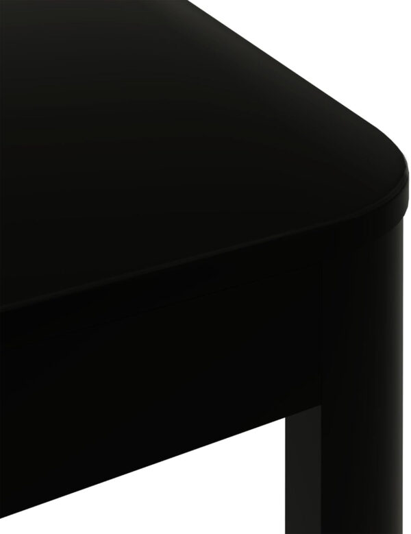 Plank+Beam Forma Coffee Table, Solid Wood 48 Inch Modern Coffee Table with Shelf, Contemporary Center Table with Storage Space, Rectangle Tea Table with Storage, Pecan