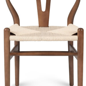 POLY & BARK Weave Dining Chair Set of 2 in Walnut