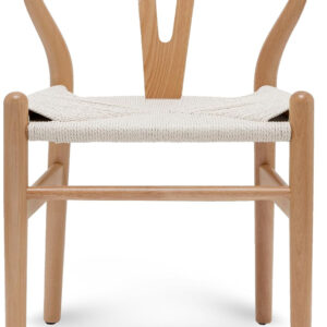 POLY & BARK Weave Dining Chair Set of 2 in Walnut