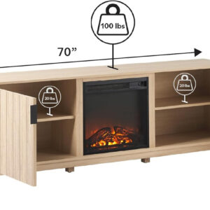 688723fc469f8075429a3cc3be1da27bbdbfb129e3667240ced4d.jpg Walker Edison Arundo Fluted TV Stand for TVs up to 65 Inches, 58" TV Stand, Mocha