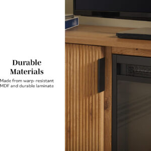 68872405b26ee1f72d5f5907f9fd3c2db3e42cb380666c087f254.jpg Walker Edison Arundo Fluted TV Stand for TVs up to 65 Inches, 58" TV Stand, Mocha