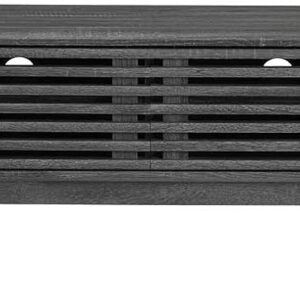 Modway Render 70" Mid-Century Modern Low Profile Media Console TV Stand, 70 Inch, Walnut Walnut