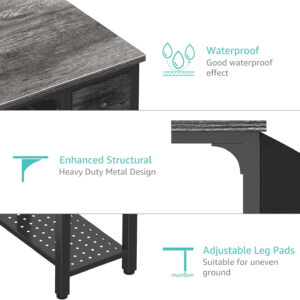 Lufeiya White Small Desk with Drawers - 40 Inch Computer Desk for Small Space Home Office, Modern Simple Study Writing Table PC Desks