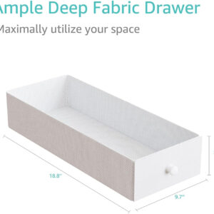 Lufeiya White Small Desk with Drawers - 40 Inch Computer Desk for Small Space Home Office, Modern Simple Study Writing Table PC Desks