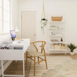 DLisiting Small Desk with Fabric Drawers for Bedroom, 32 Inch Gaming Desk with 2 Drawers for Small Space, Study Writing Table PC Desks, Black