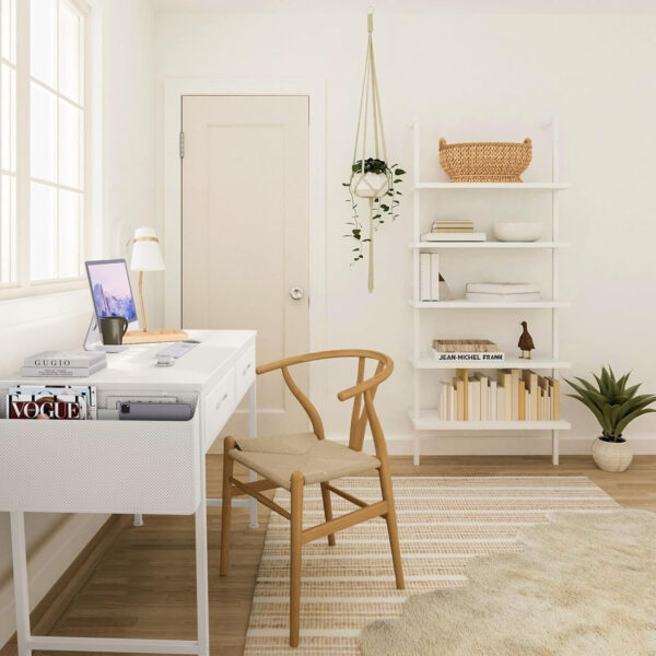 DLisiting Small Desk with Fabric Drawers for Bedroom, 32 Inch Gaming Desk with 2 Drawers for Small Space, Study Writing Table PC Desks, Black